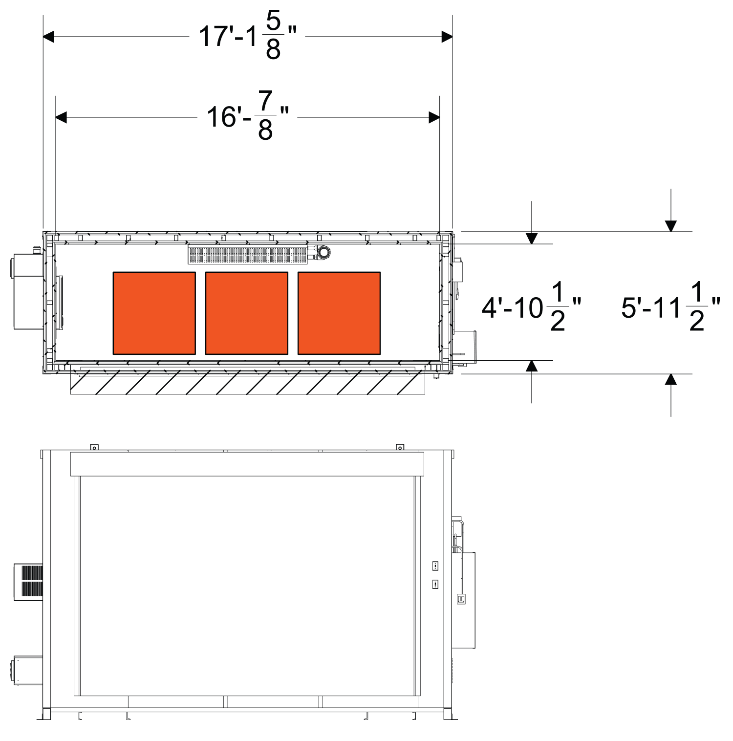 TS 1806 Tote Dimensions & Storage Capacity CAD
